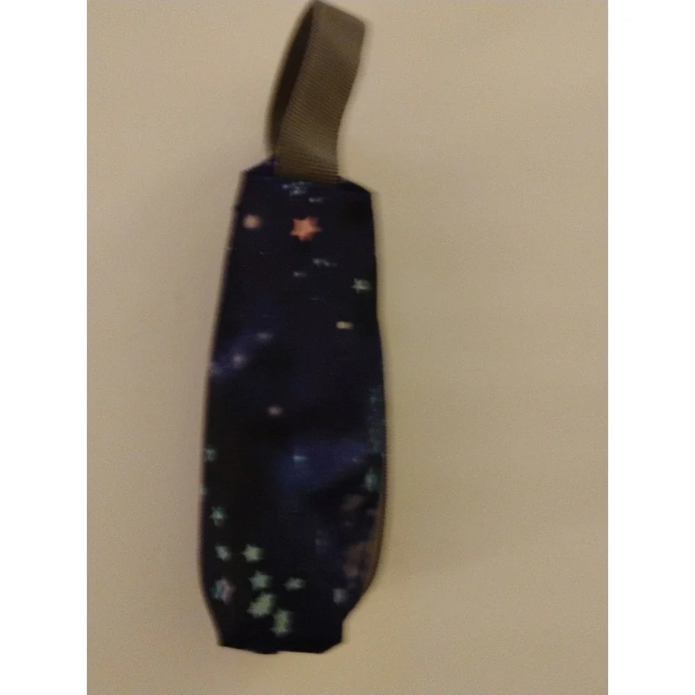 Tilami Deep Blue Galaxy Zippered Pencil Bag 10 Inches Including Handle